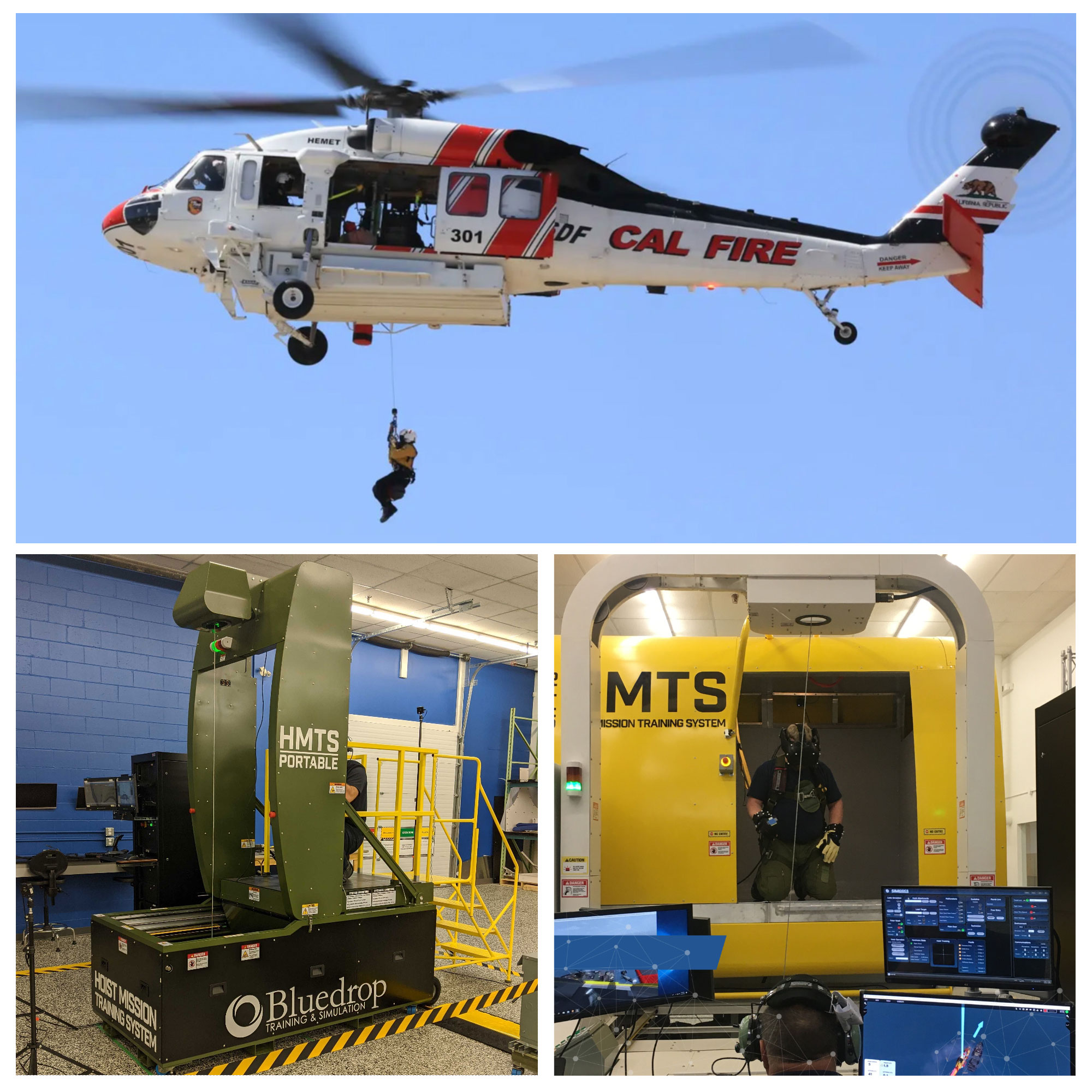 Bluedrop Awarded Two Hoist Mission Training System Contract By The